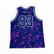 Bape Color Camo Basketball Tank Top Purple