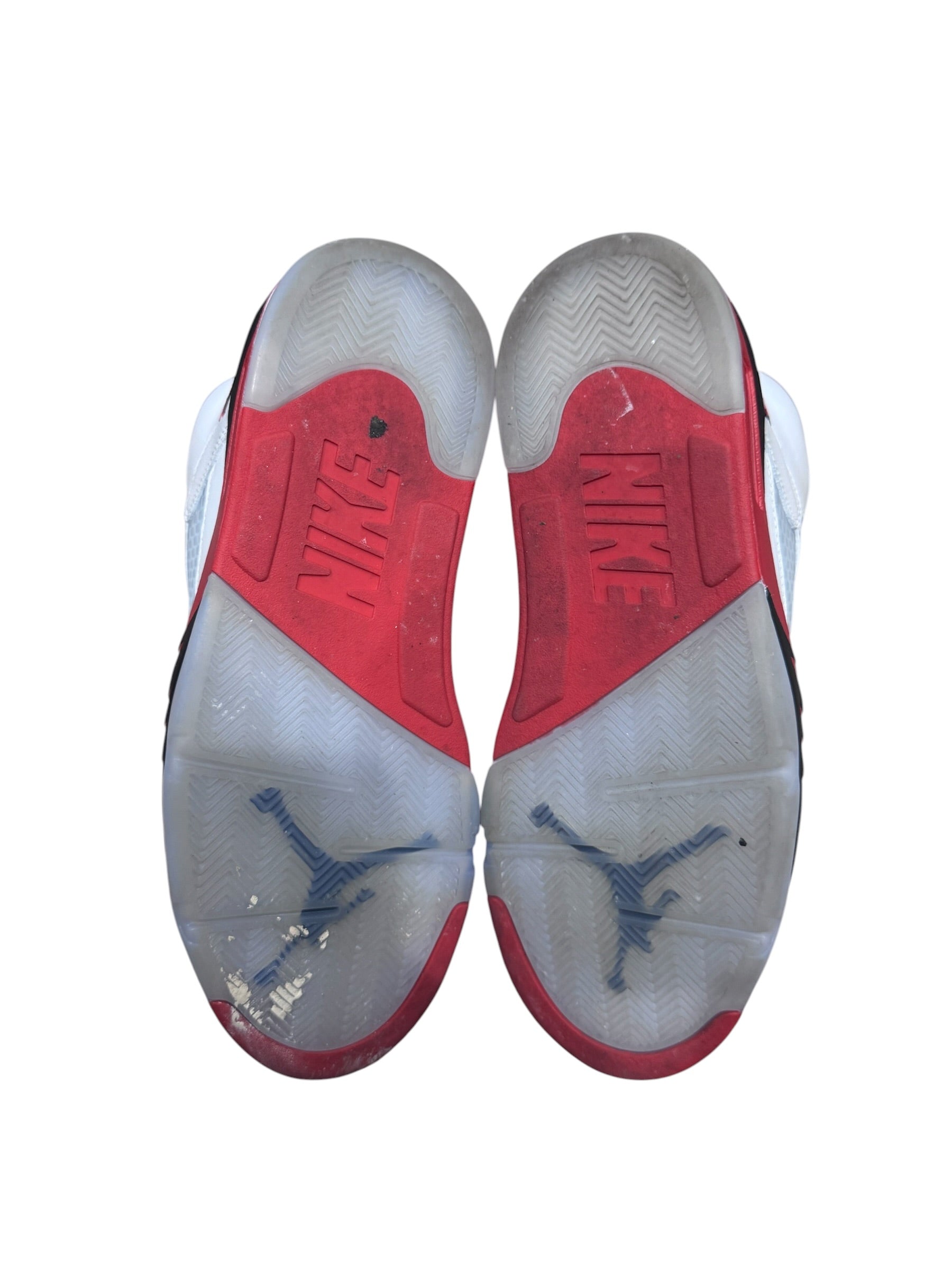 Jordan 5 Retro Fire Red Black Tongue (2025)