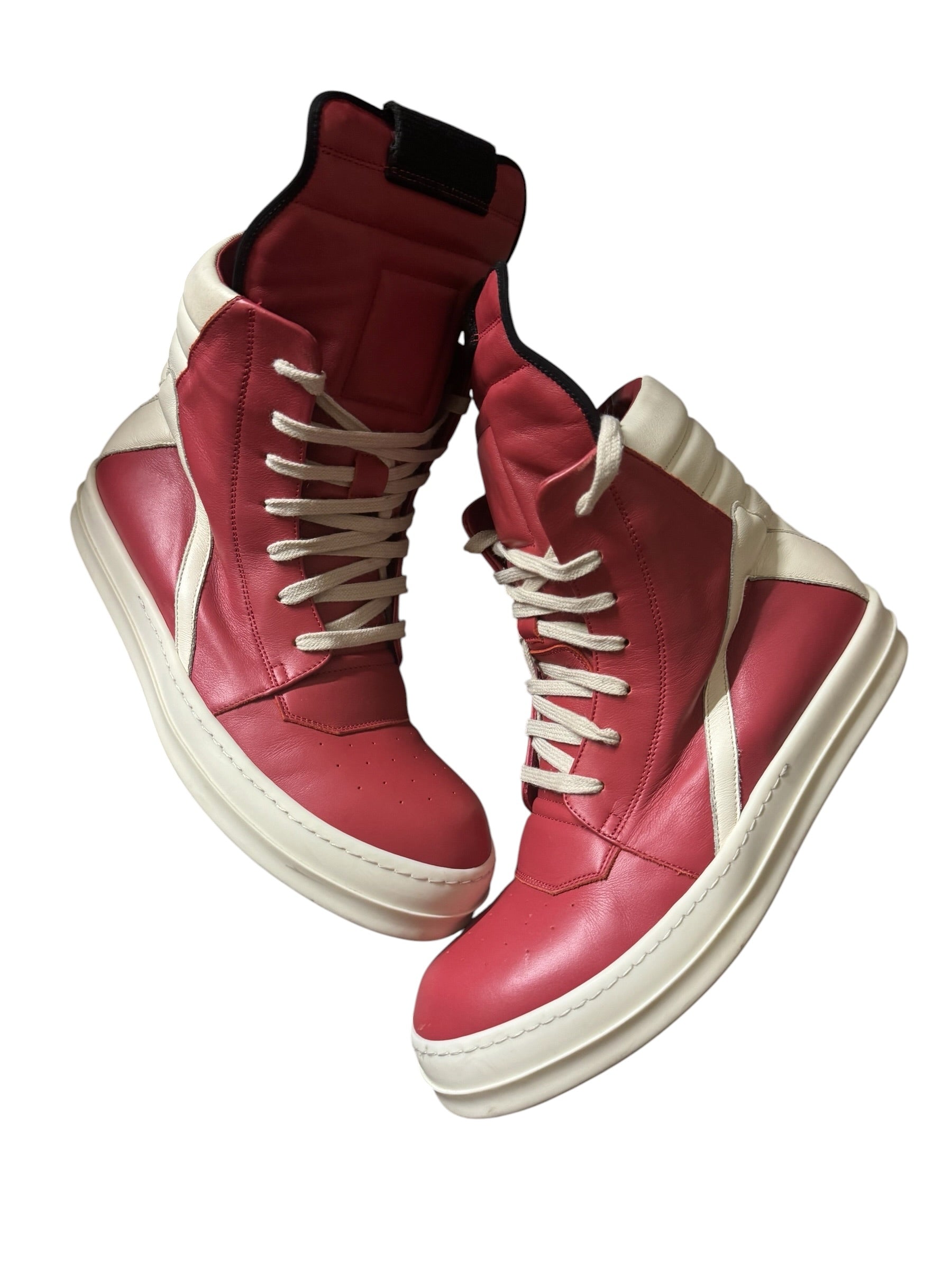 Rick Owens Geobasket Carnelian/Milk