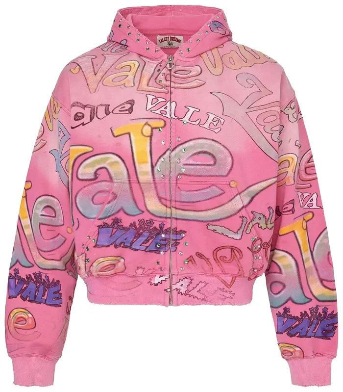 Vale Forever Bubblegum Zip Up