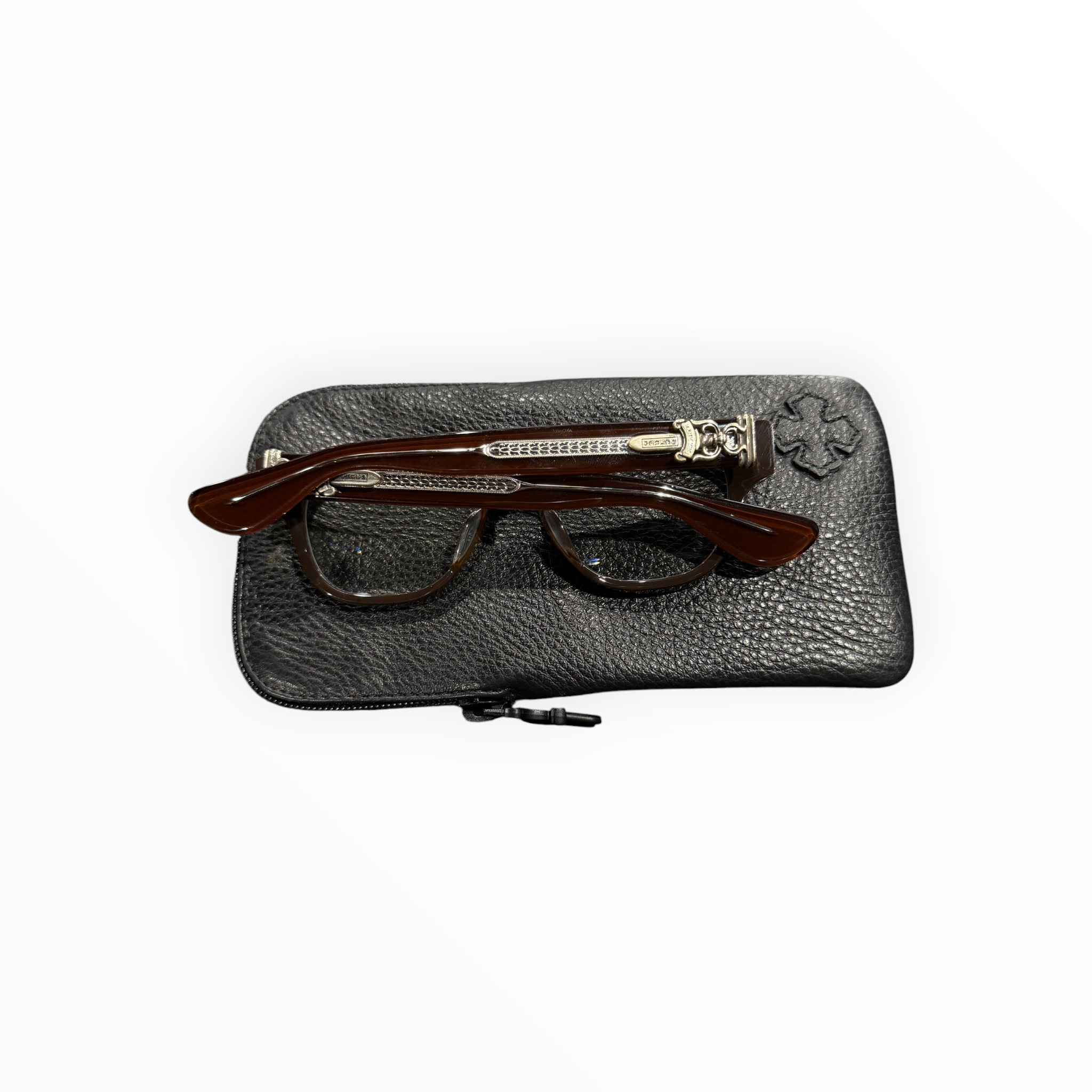 Chrome Hearts Cuntvoluted Frames Brown/Silver