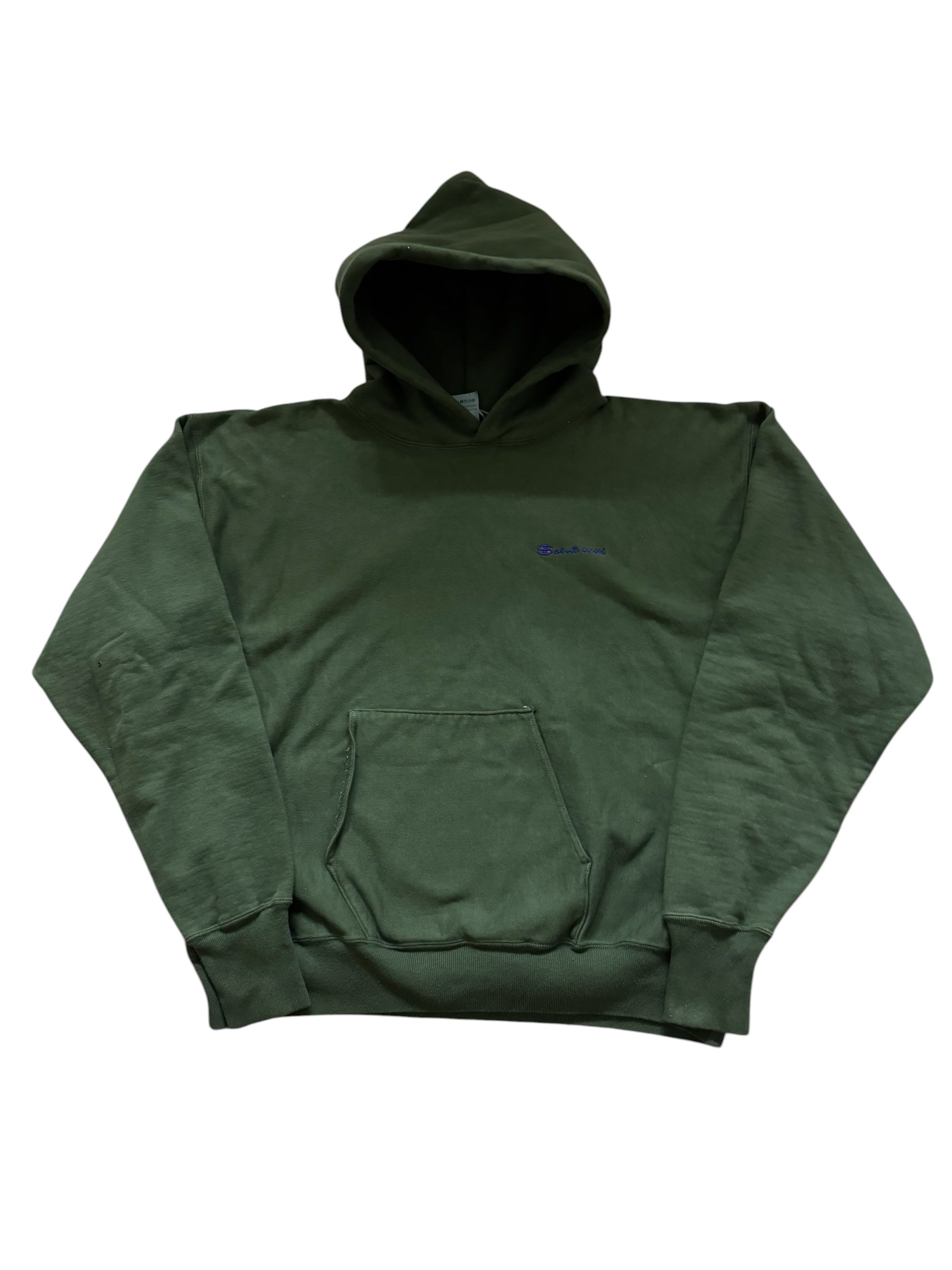 Saint Mxxxxxx Parody Logo Hoodie Green