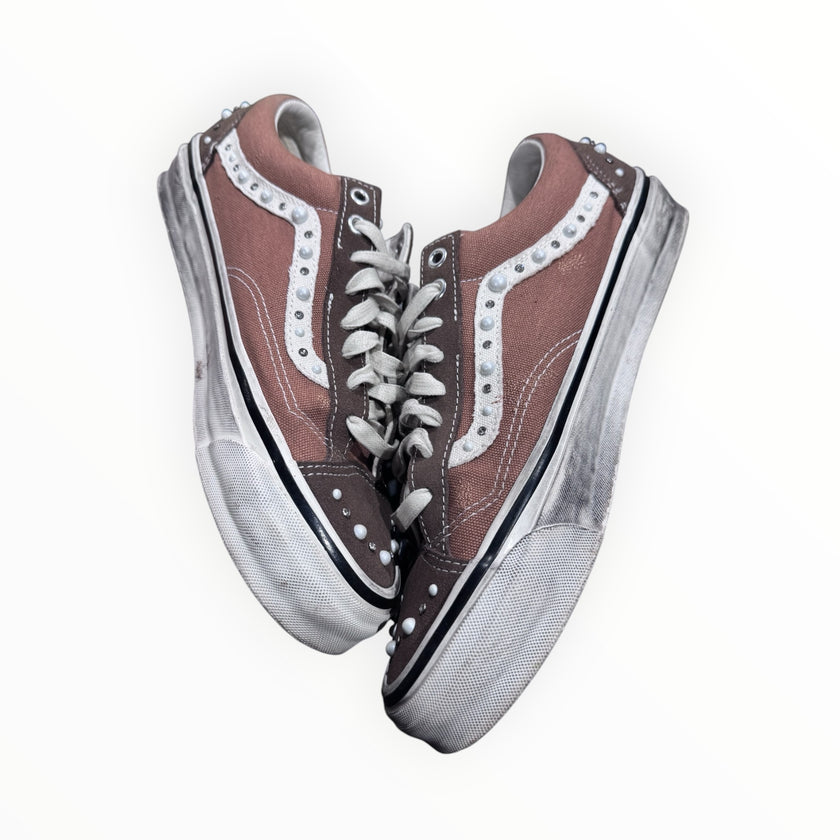 Vans LX Old Skool 36 Pearlized Pack Vintage Cocoa Brown