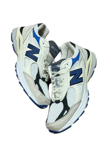 New Balance 990v3 MiUSA White Blue