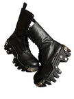 Balenciaga Bulldozer Lace Up Boot