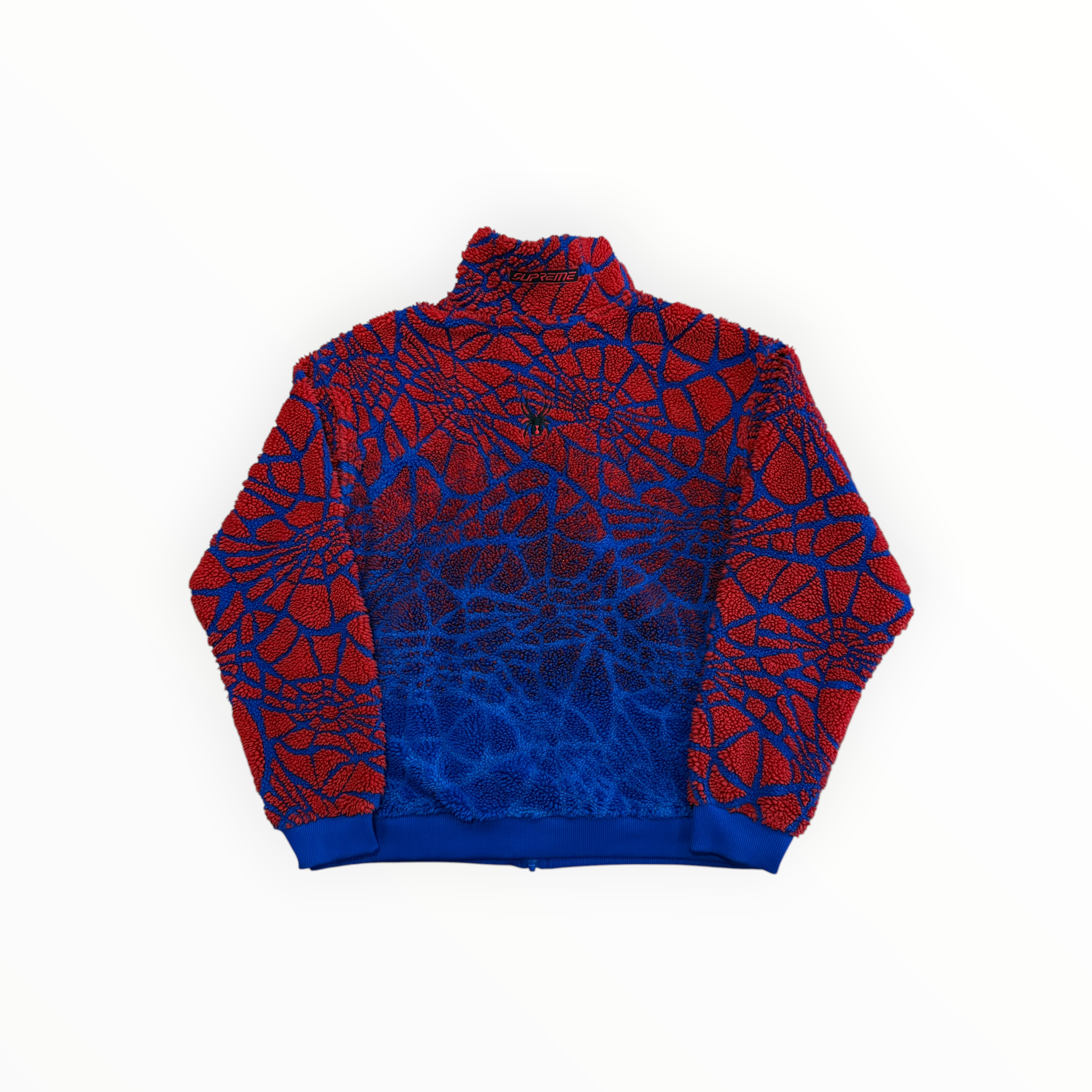 Supreme Spyder Web Polar Fleece Jacket Royal