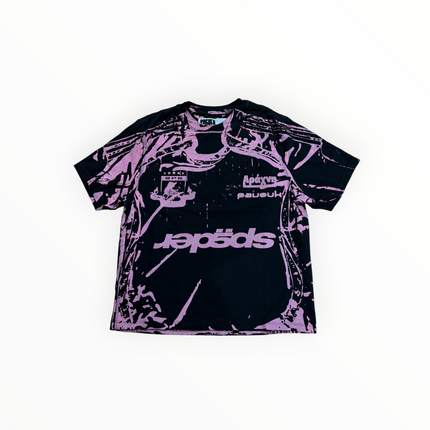Sp5der Overprint Jersey Black/Pink
