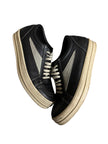 Rick Owens Vintage Leather Vans Black/Grey