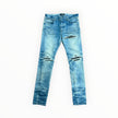 Amiri MX1 Blue Denim Black Patch