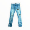 Amiri MX1 Blue Denim Black Patch