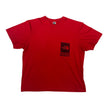 Supreme The North Face Printed Pocket Tee Red (Sale)