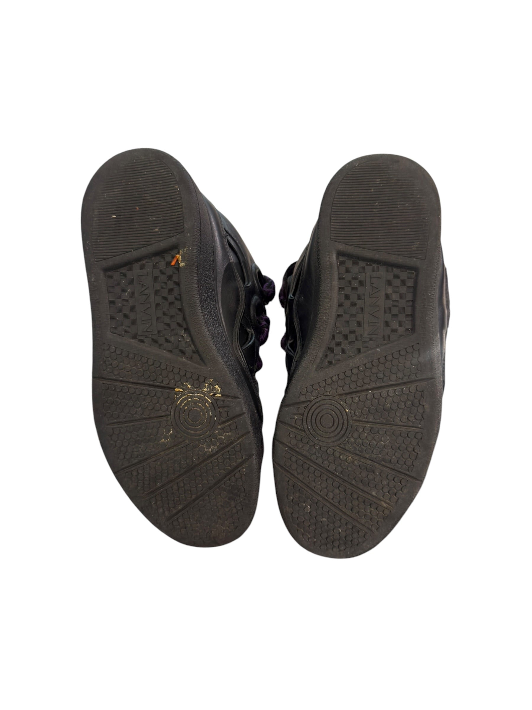 Lanvin curb Sneaker Black/Purple