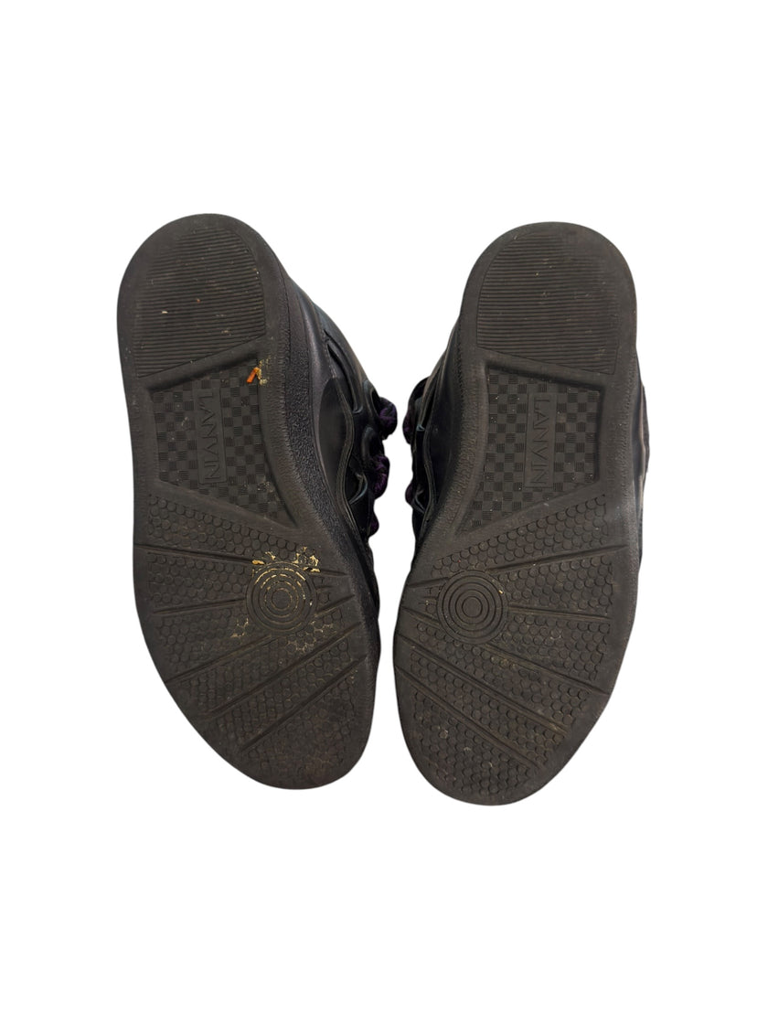 Lanvin curb Sneaker Black/Purple