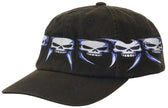 Supreme Skulls Spellout 6-Panel Black