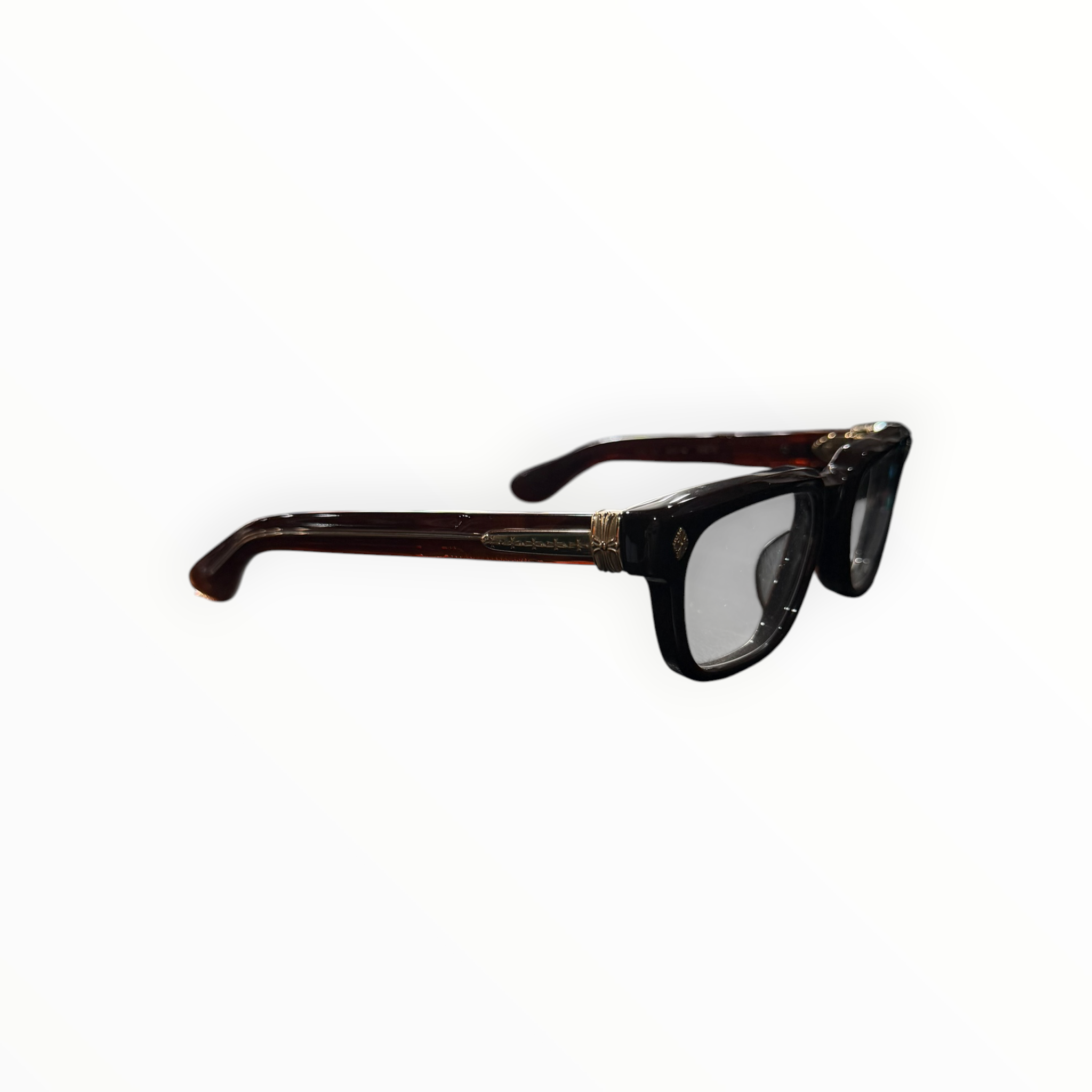 Chrome Hearts Pen15 Frames Brown/Gold