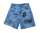 Amis ET Fleurs Carptenter Shorts Doodle