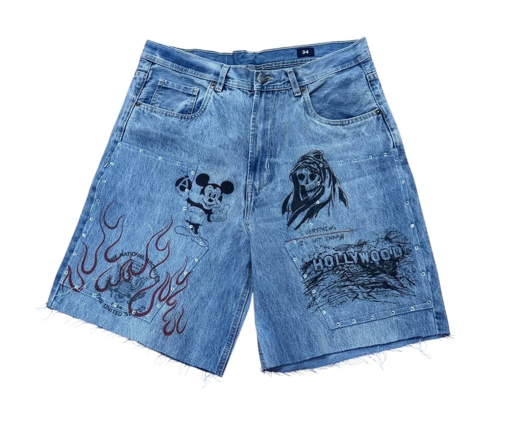 Amis ET Fleurs Carptenter Shorts Doodle