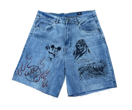 Amis ET Fleurs Carptenter Shorts Doodle