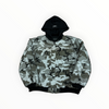 New Day Same Pain Bomber Jacket Snow Camo